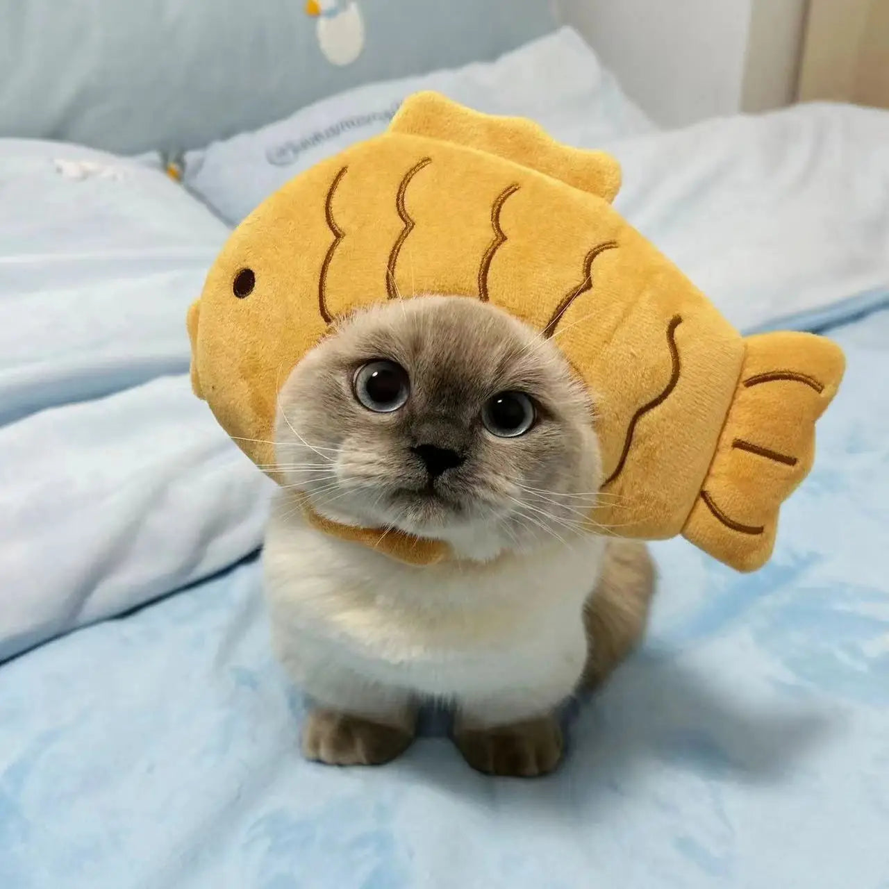 Cute Refined Cat Hat Plush Elastic Winter Pet Hat Puppy Kittens Knitted Hat Party Cosplay Props Decoration Cat Accessories Pet