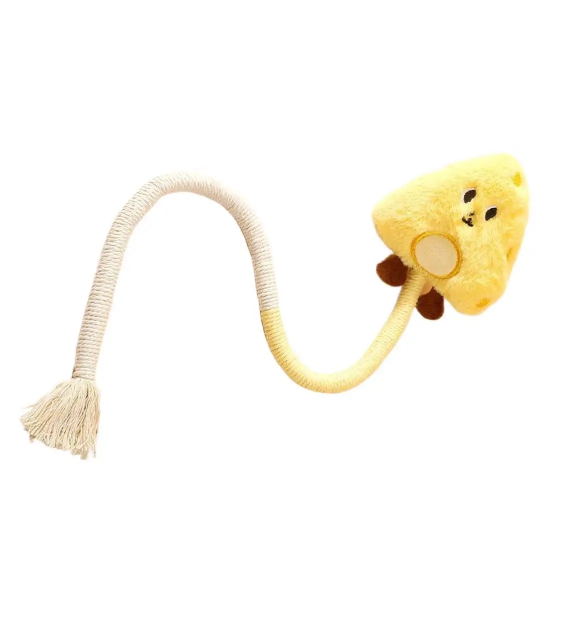 Cat Scratcher Rope Toy Cotton Rope Bite-resistant Chewing Toy Paw Claw Furniture Protector Scratching Toy Cat Puzzle Cute Shape