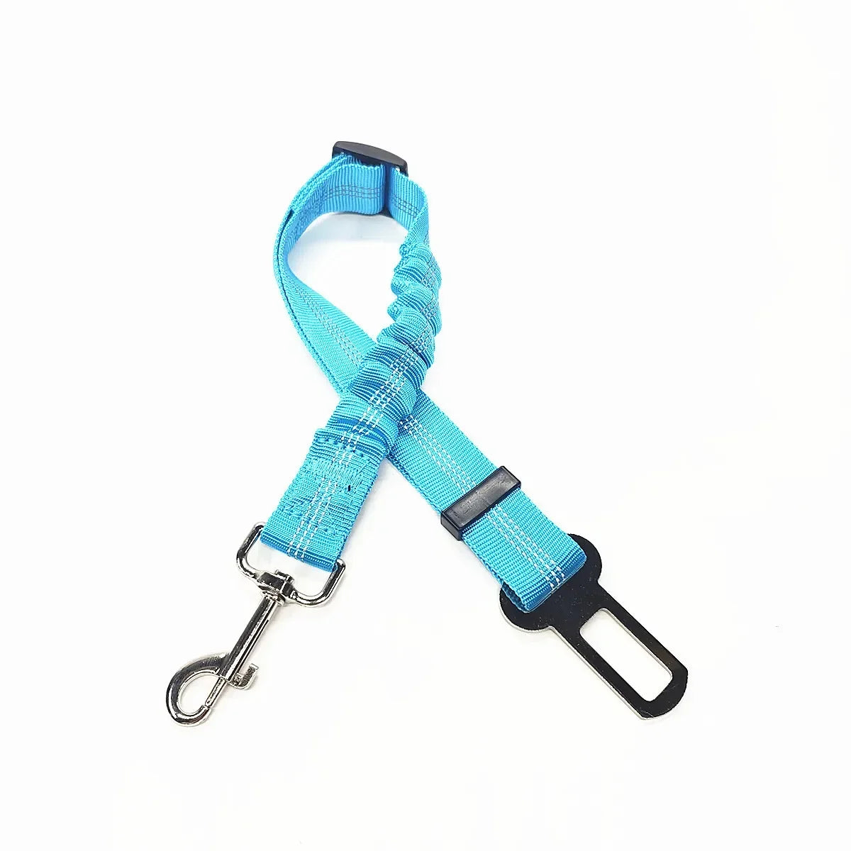 Adjustable Pet Cat Dog Car Seat  Belt Pet Seat Vehicle Dog Harness Lead Clip Safety Lever Traction Dog Collars Dog Accessoires